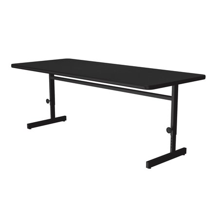 CORRELL Computer/Training Tables (Melamine) - Adjustable CSA2460M-07